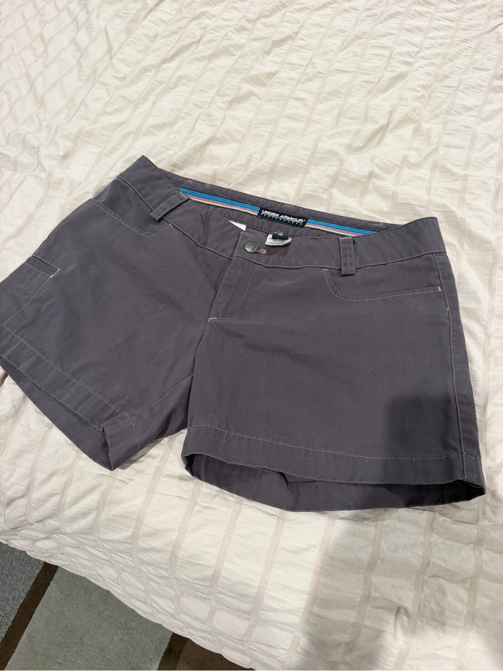 Under Armour Women’s Charcoal Gray Performance Shorts